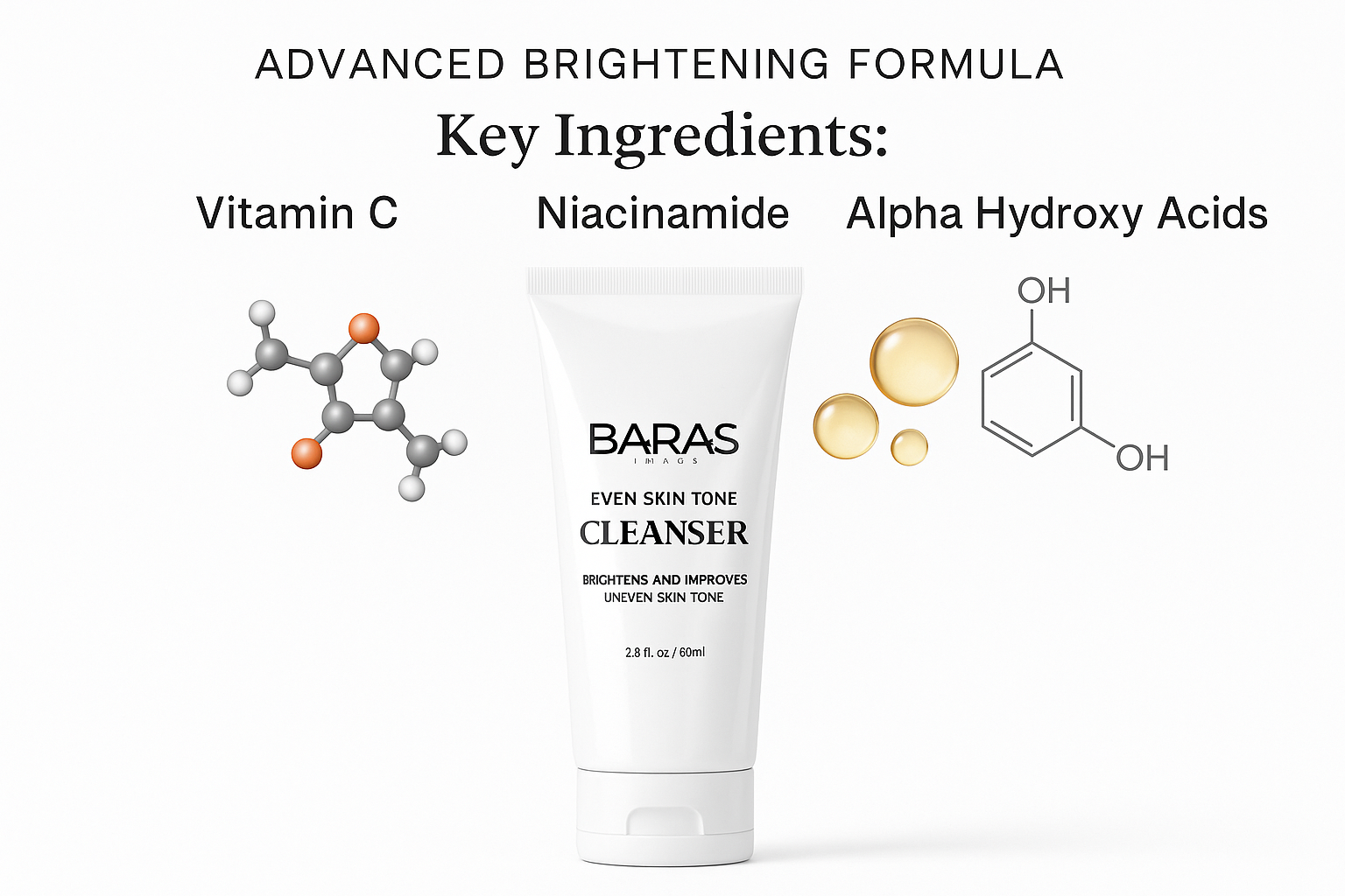 BARAS Cleanser Ingredients Highlight