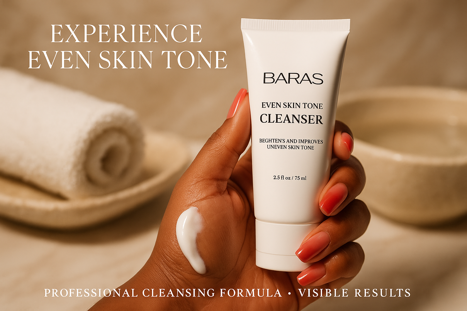 BARAS Cleanser Product Showcase