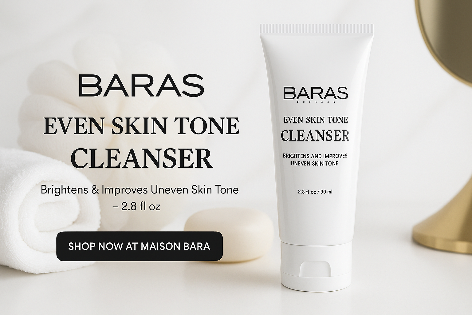 BARAS Cleanser Website Hero Banner