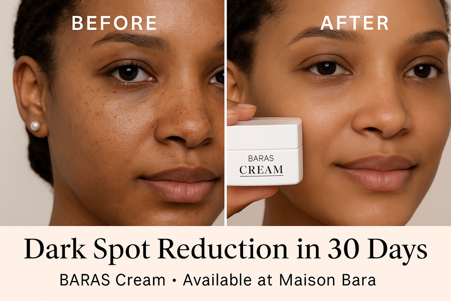 BARAS Dark Spot Before and After