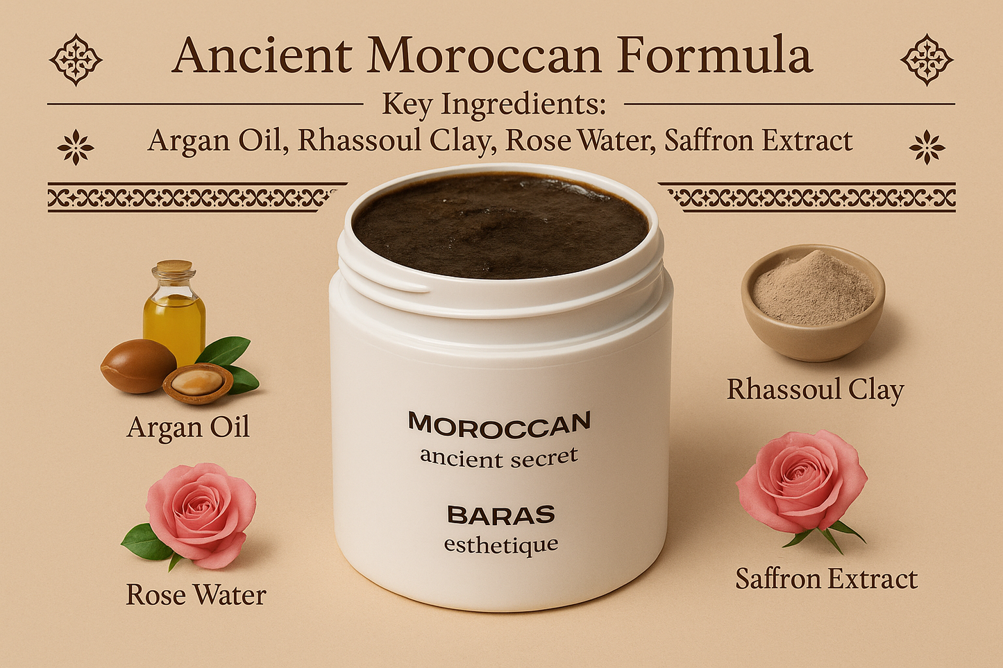 BARAS Moroccan Ancient Secret Ingredients Highlight
