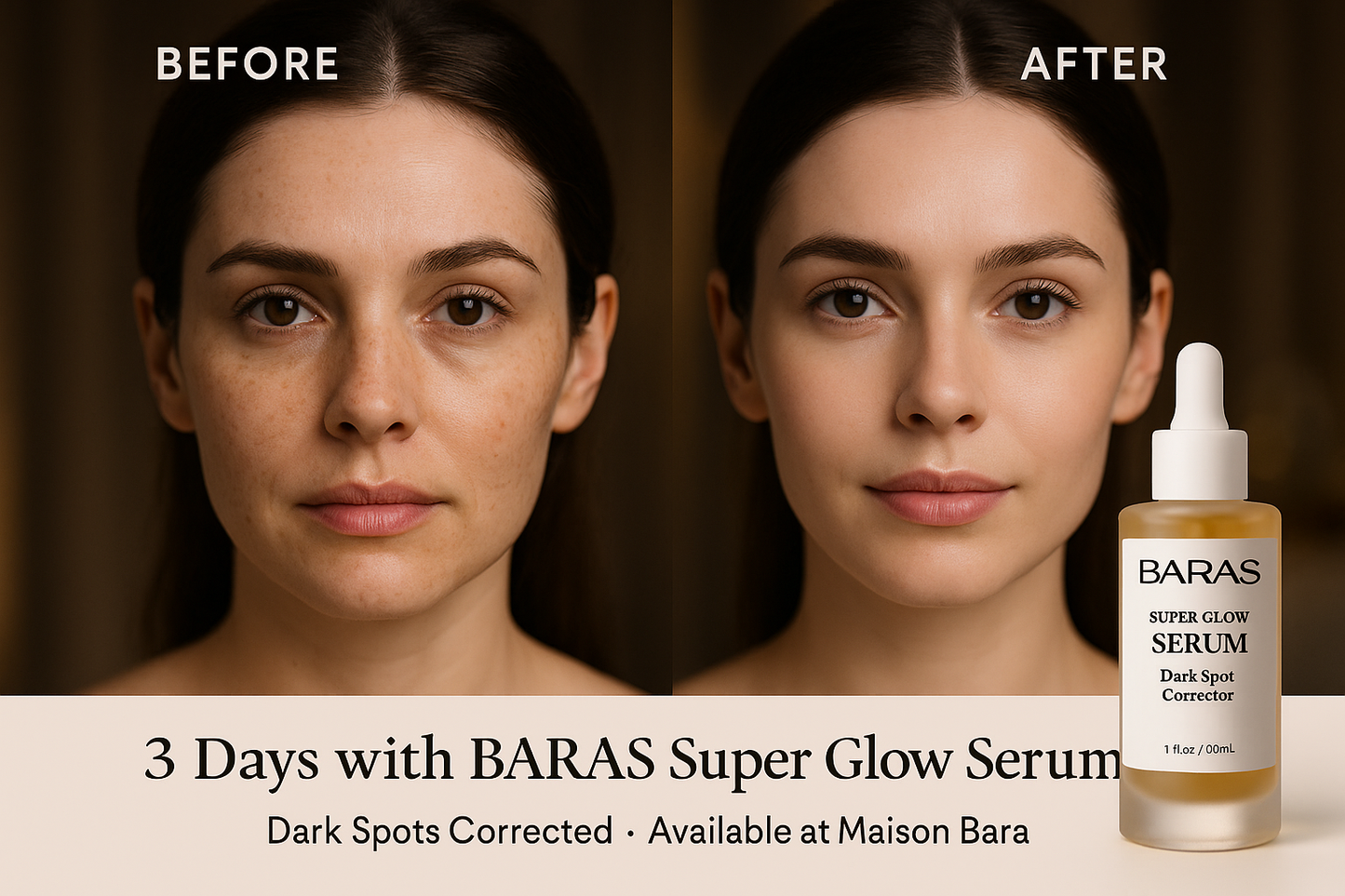 BARAS Serum Before and After