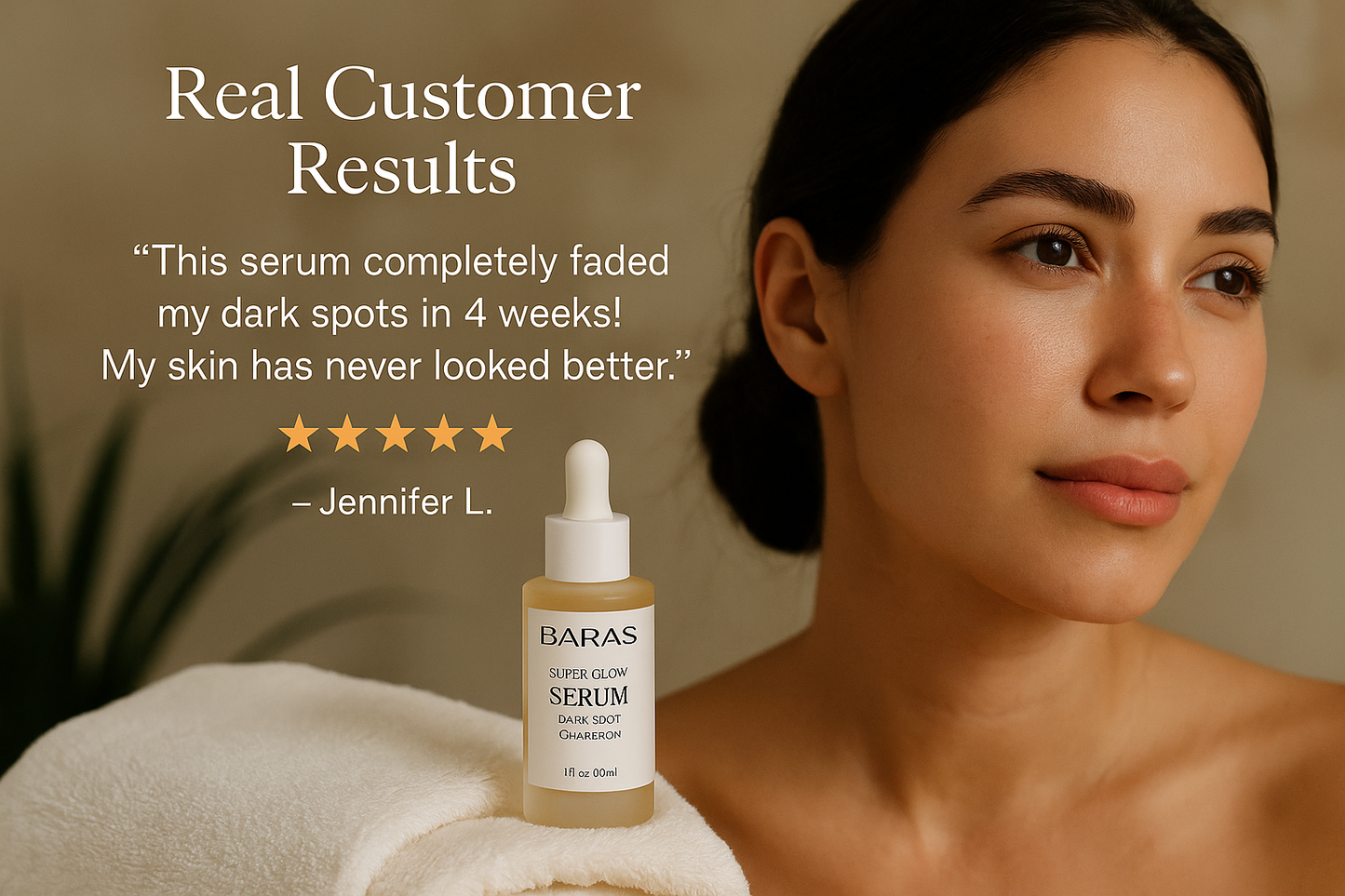 BARAS Serum Customer Testimonial
