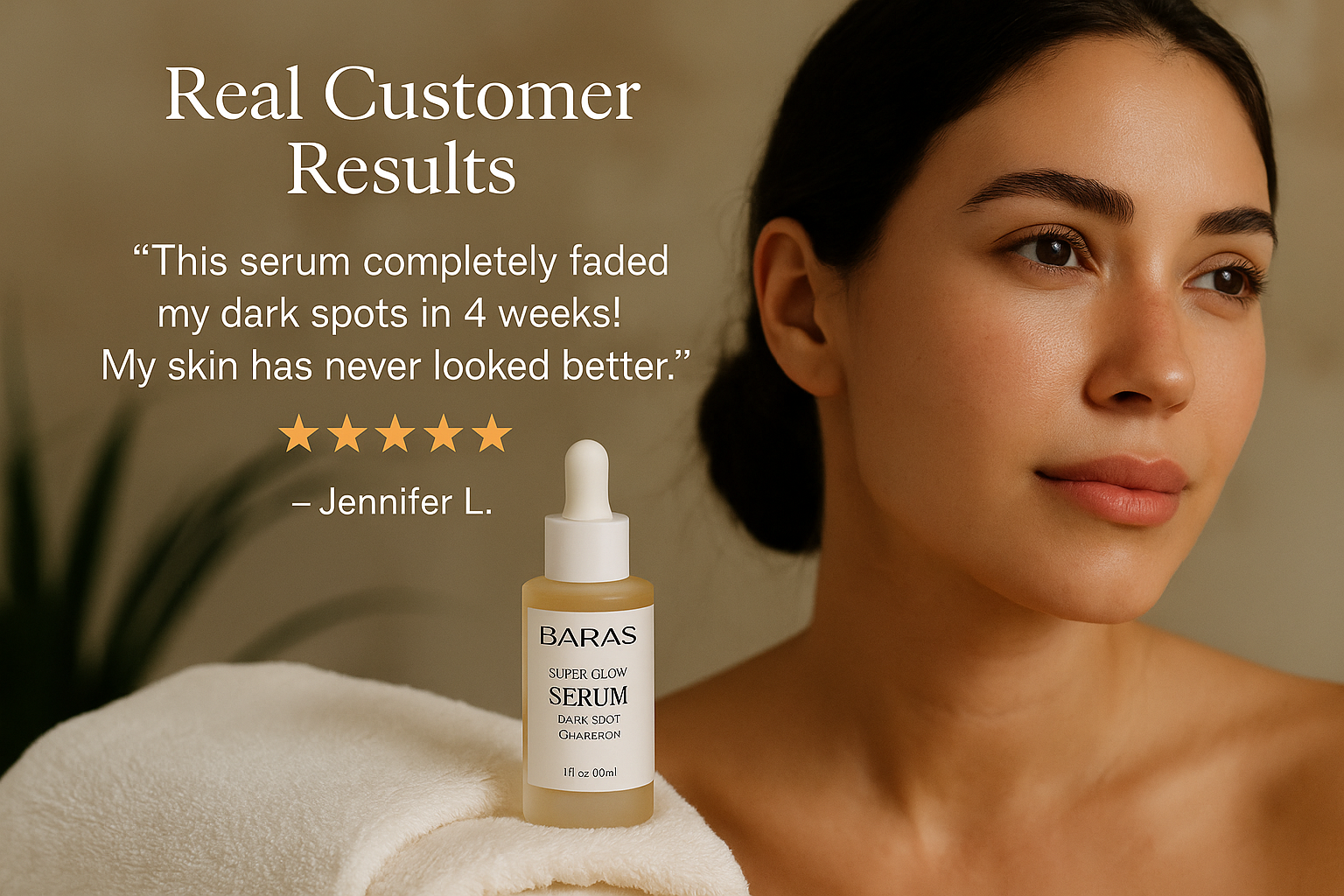 BARAS Serum Customer Testimonial