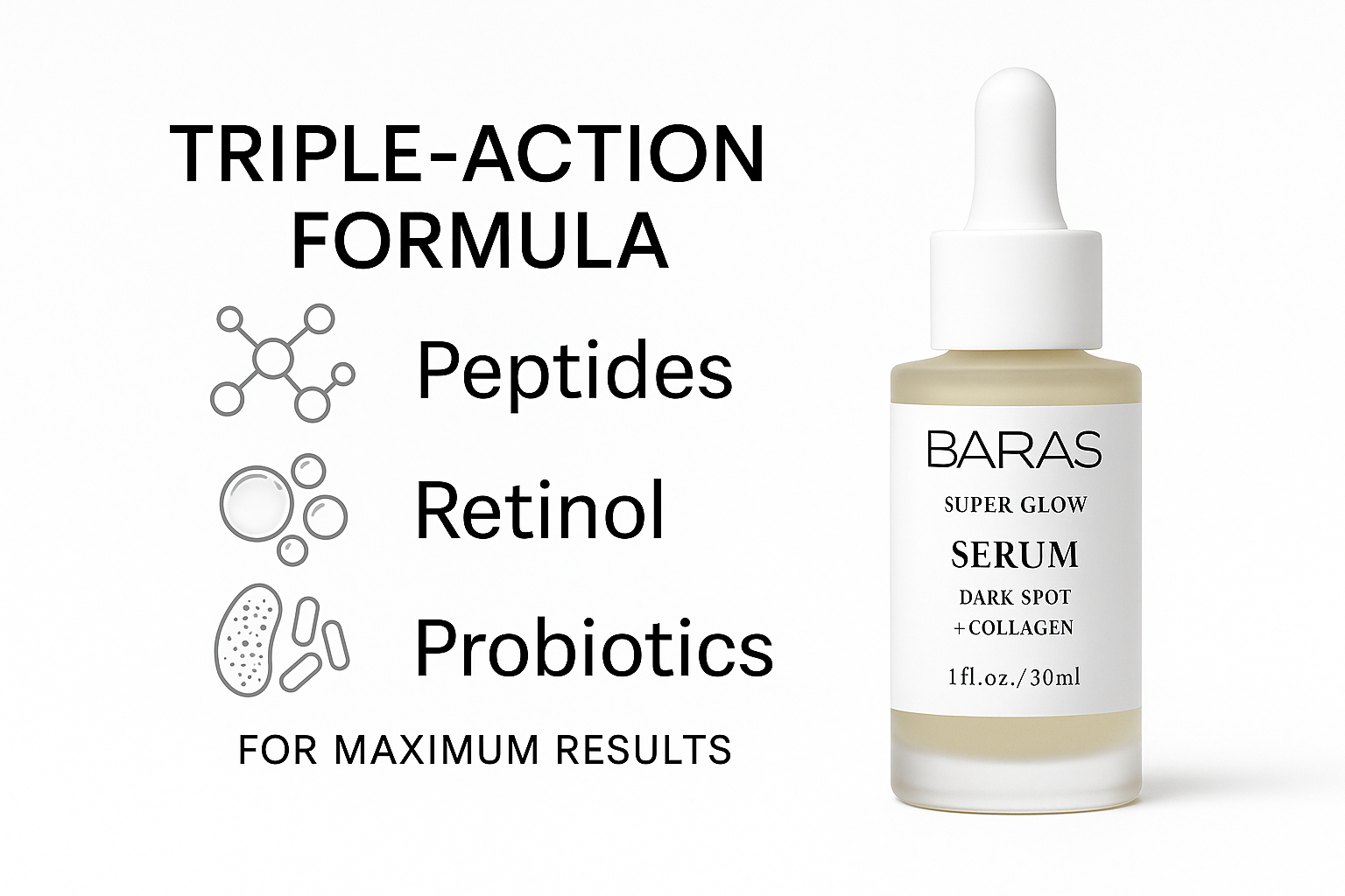 BARAS Serum Ingredients Highlight