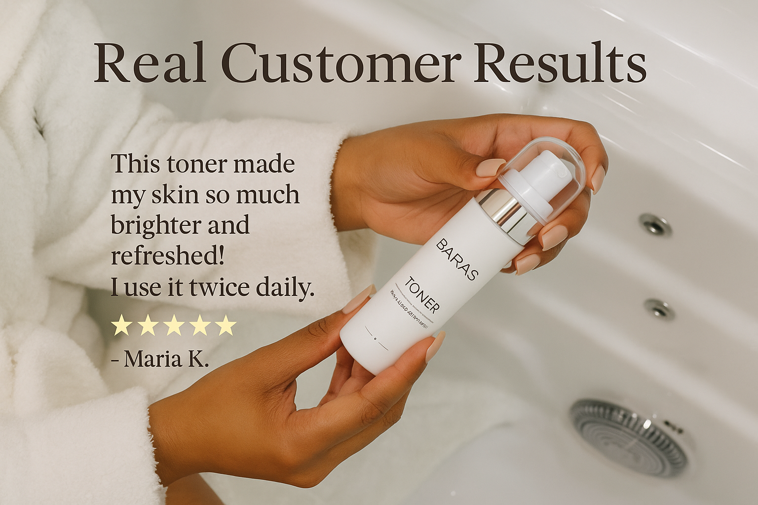 BARAS Toner Customer Testimonial