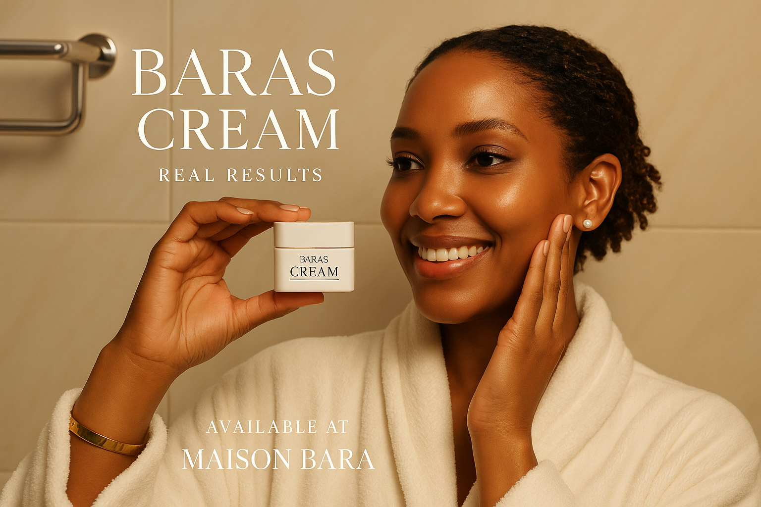 BARAS Cream Professional Ad